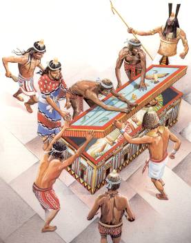 Osiris enfermé dans le coffre