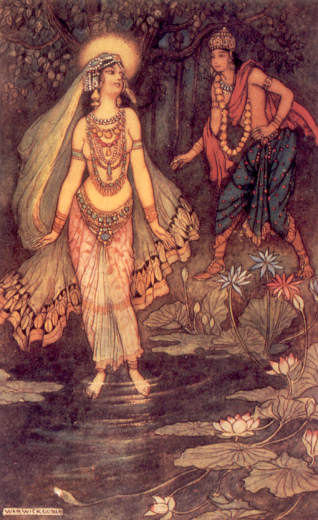 Ganga et Arjuna